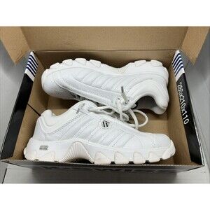 K-Swiss Womens Sneaker Size 7 Style 9908175 White Low Top